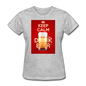 Keep Calm Drink Beer - Women's T-Shirt - heather gray