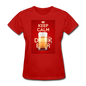 Keep Calm Drink Beer - Women's T-Shirt - red