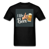 I Like Beer - Men's T-Shirt - black