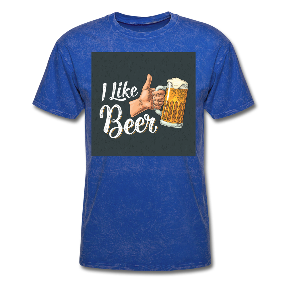 I Like Beer - Men's T-Shirt - mineral royal