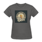 Time To Drink Beer - Women's T-Shirt - charcoal