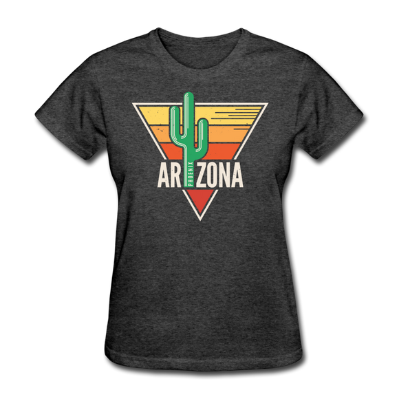 Phoenix, Arizona - Women's T-Shirt - heather black