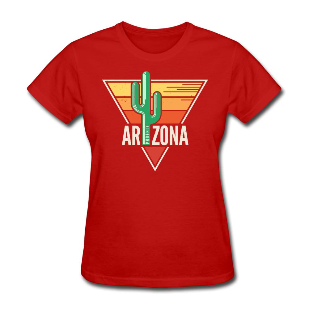 Phoenix, Arizona - Women's T-Shirt - red