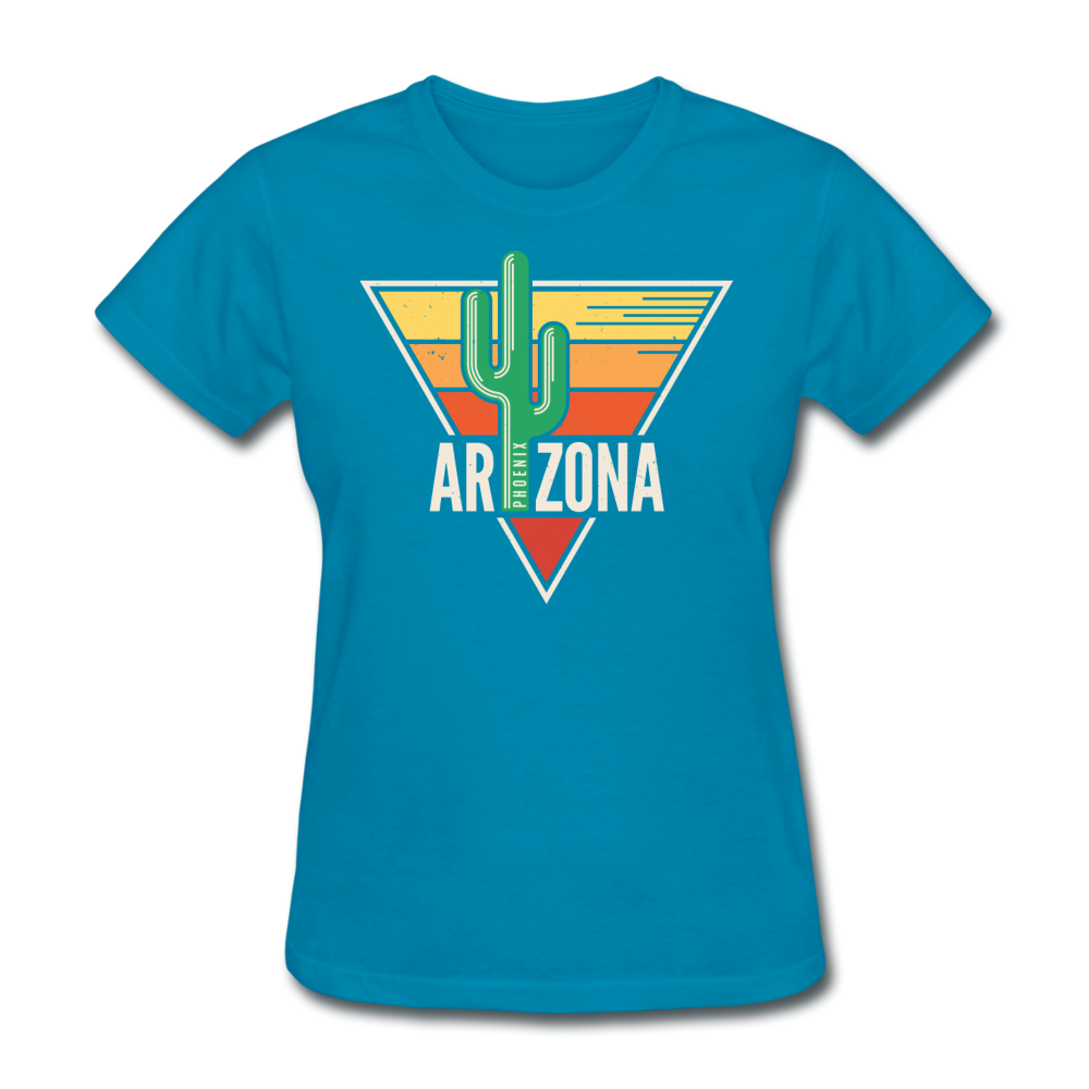 Phoenix, Arizona - Women's T-Shirt - turquoise