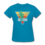 Phoenix, Arizona - Women's T-Shirt - turquoise