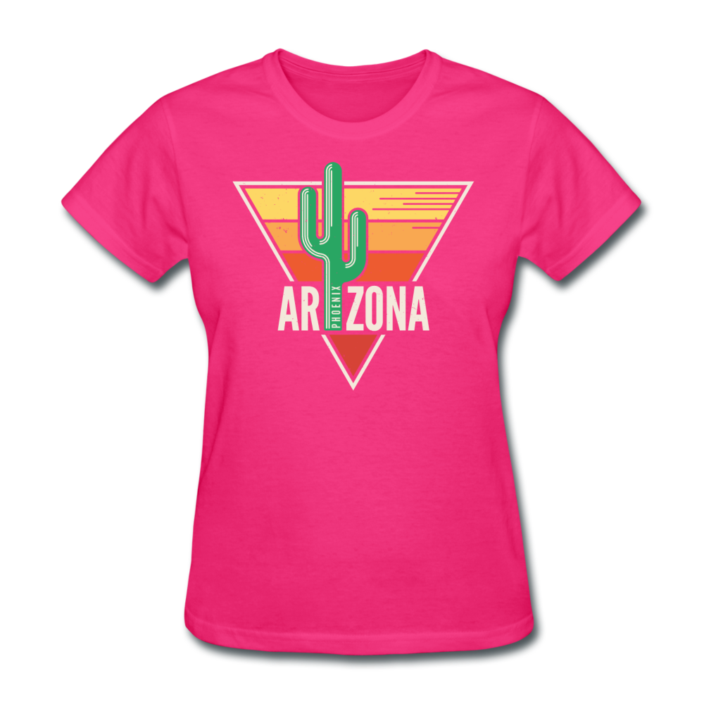 Phoenix, Arizona - Women's T-Shirt - fuchsia