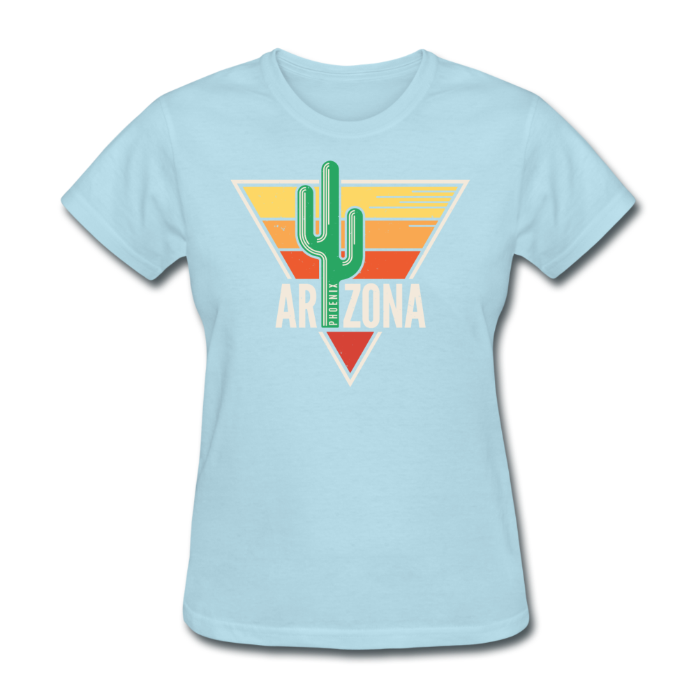 Phoenix, Arizona - Women's T-Shirt - powder blue