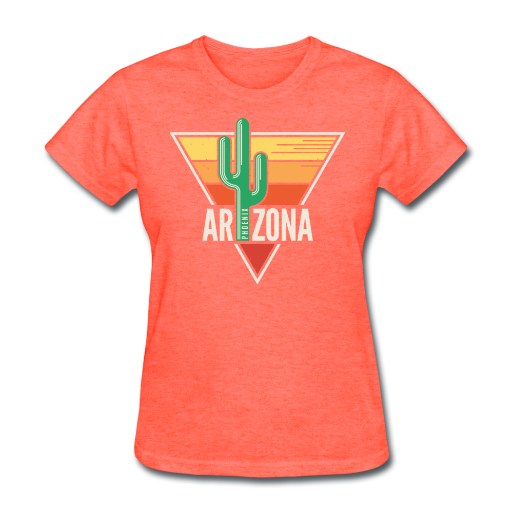 Phoenix, Arizona - Women's T-Shirt - heather coral