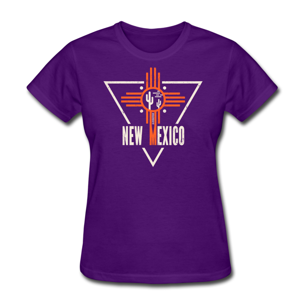 Albuquerque, New Mexico - Women's T-Shirt - purple