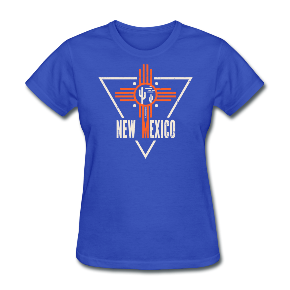 Albuquerque, New Mexico - Women's T-Shirt - royal blue