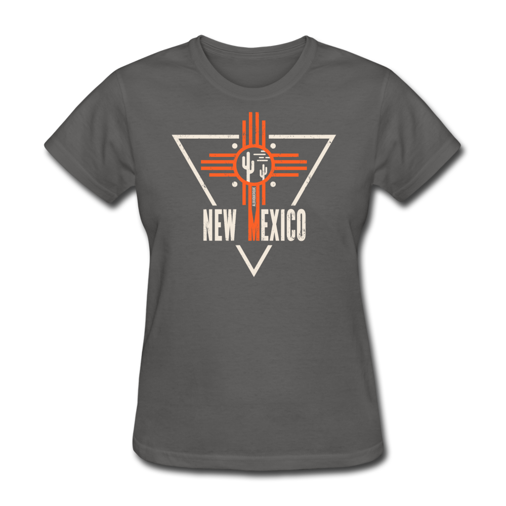 Albuquerque, New Mexico - Women's T-Shirt - charcoal