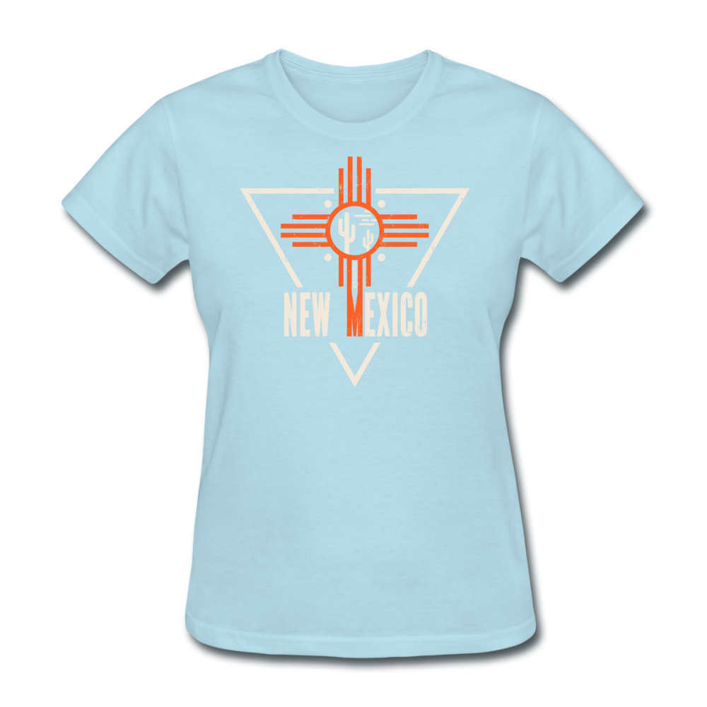 Albuquerque, New Mexico - Women's T-Shirt - powder blue