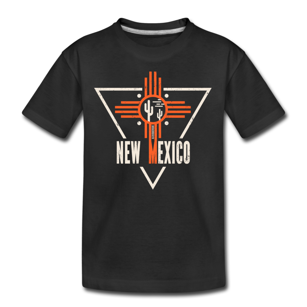 Albuquerque, New Mexico - Kids' Premium T-Shirt - black