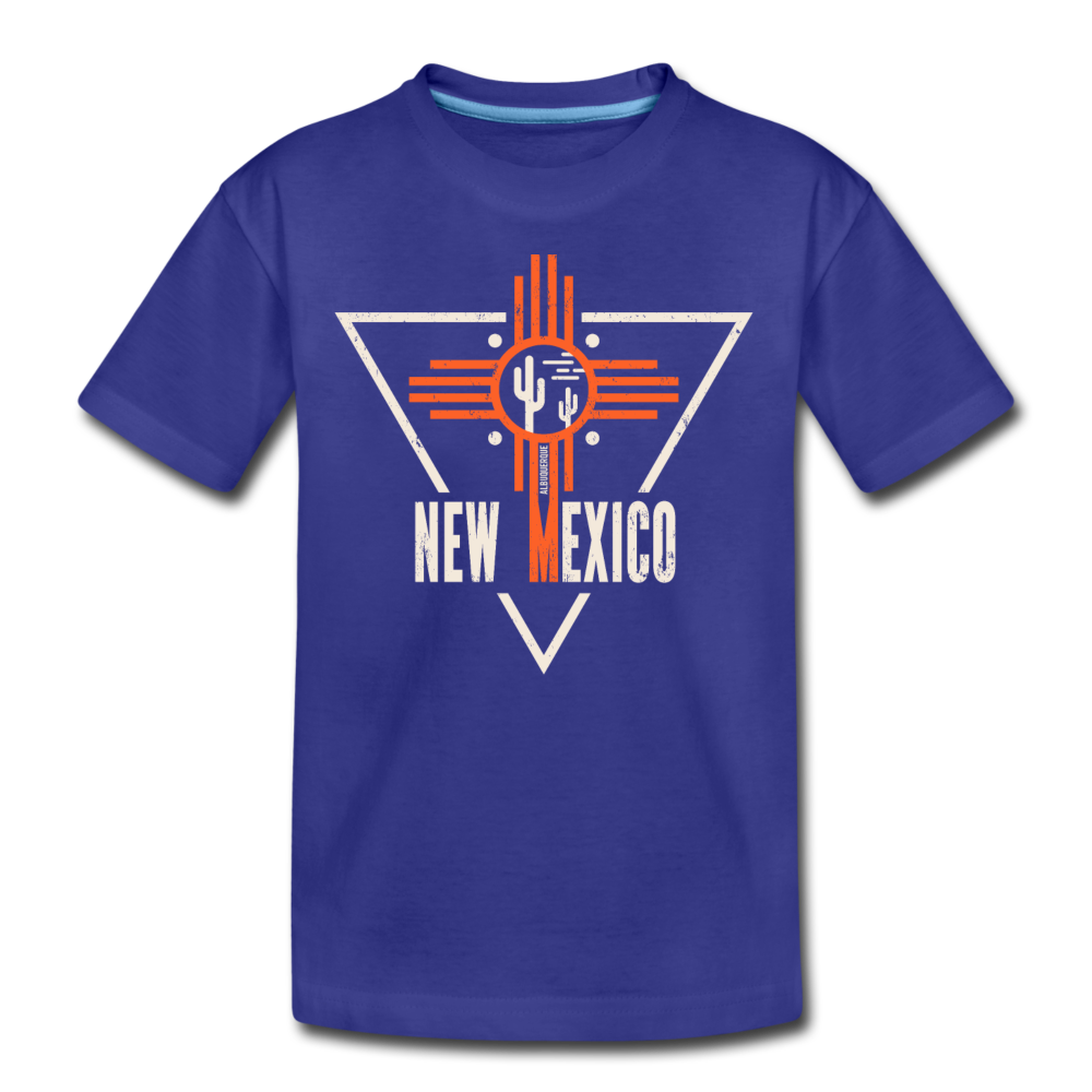 Albuquerque, New Mexico - Kids' Premium T-Shirt - royal blue