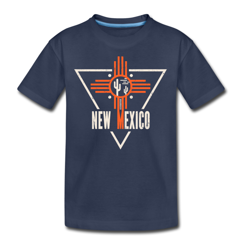 Albuquerque, New Mexico - Kids' Premium T-Shirt - navy