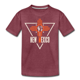 Albuquerque, New Mexico - Kids' Premium T-Shirt - heather burgundy