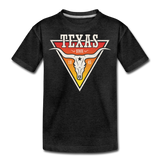 Texas Longhorn Skull - Kids' Premium T-Shirt - charcoal gray