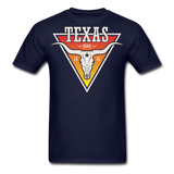 Texas Longhorn Skull - Men's T-Shirt - navy