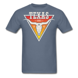 Texas Longhorn Skull - Men's T-Shirt - denim