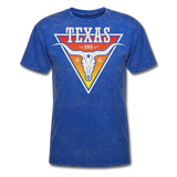 Texas Longhorn Skull - Men's T-Shirt - mineral royal