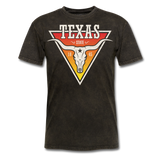 Texas Longhorn Skull - Men's T-Shirt - mineral black