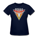 Texas Longhorn Skull - Women's T-Shirt - navy