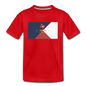 Texas Info Map - Kids' Premium T-Shirt - red