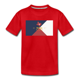 Texas Info Map - Kids' Premium T-Shirt - red