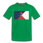 Texas Info Map - Kids' Premium T-Shirt - kelly green