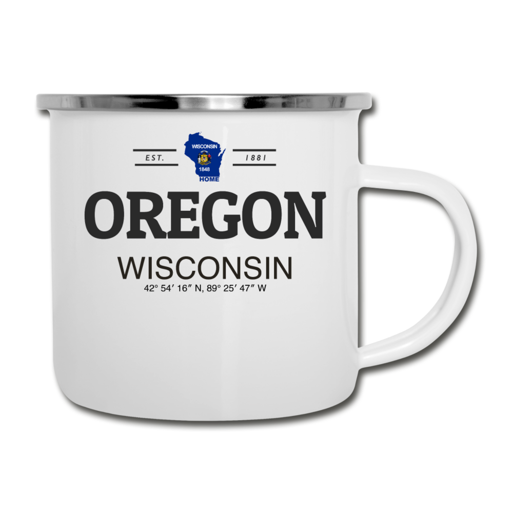 Oregon, Wisconsin - Camper Mug - white