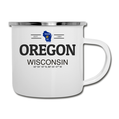 Oregon, Wisconsin - Camper Mug - white