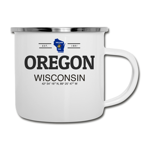 Oregon, Wisconsin - Camper Mug - white