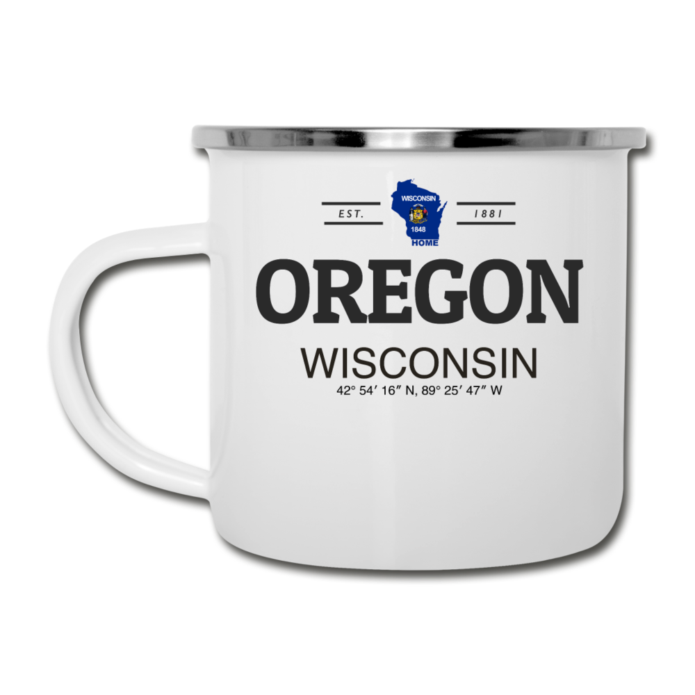 Oregon, Wisconsin - Camper Mug - white