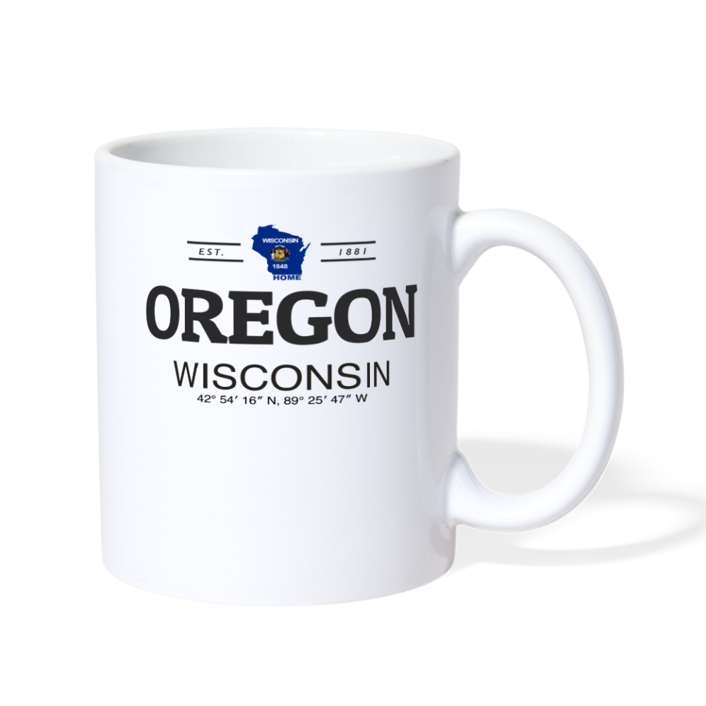 Oregon, Wisconsin - Coffee/Tea Mug - white