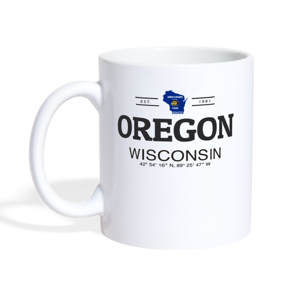 Oregon, Wisconsin - Coffee/Tea Mug - white