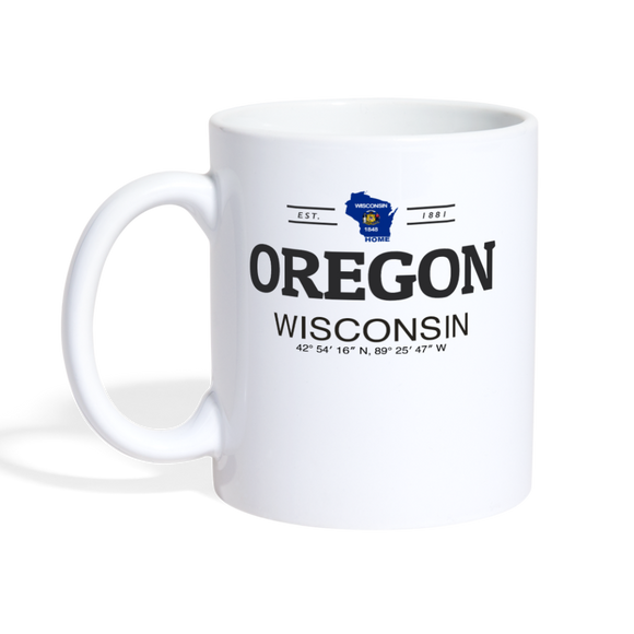 Oregon, Wisconsin - Coffee/Tea Mug - white