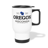 Oregon, Wisconsin - Travel Mug - white