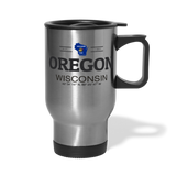 Oregon, Wisconsin - Travel Mug - silver