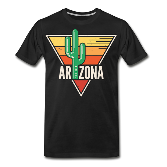 Phoenix, Arizona - Men's Premium T-Shirt - black