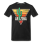 Phoenix, Arizona - Men's Premium T-Shirt - black