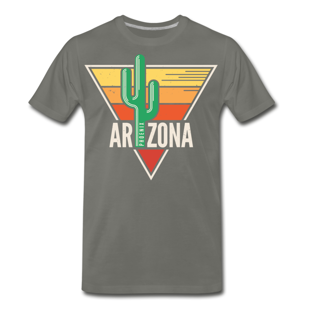 Phoenix, Arizona - Men's Premium T-Shirt - asphalt gray