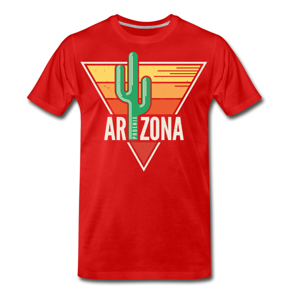 Phoenix, Arizona - Men's Premium T-Shirt - red