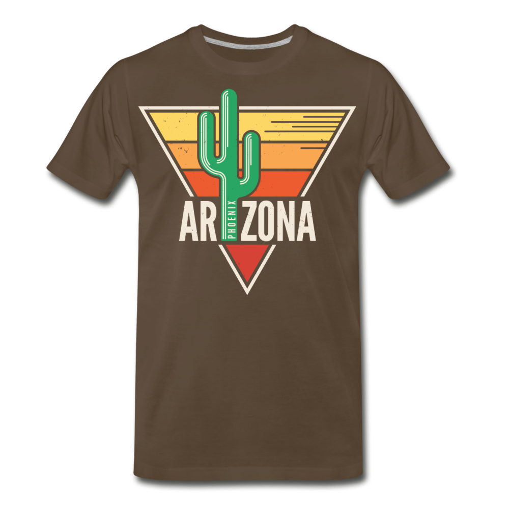 Phoenix, Arizona - Men's Premium T-Shirt - noble brown