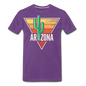 Phoenix, Arizona - Men's Premium T-Shirt - purple