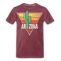 Phoenix, Arizona - Men's Premium T-Shirt - heather burgundy