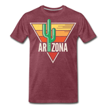 Phoenix, Arizona - Men's Premium T-Shirt - heather burgundy