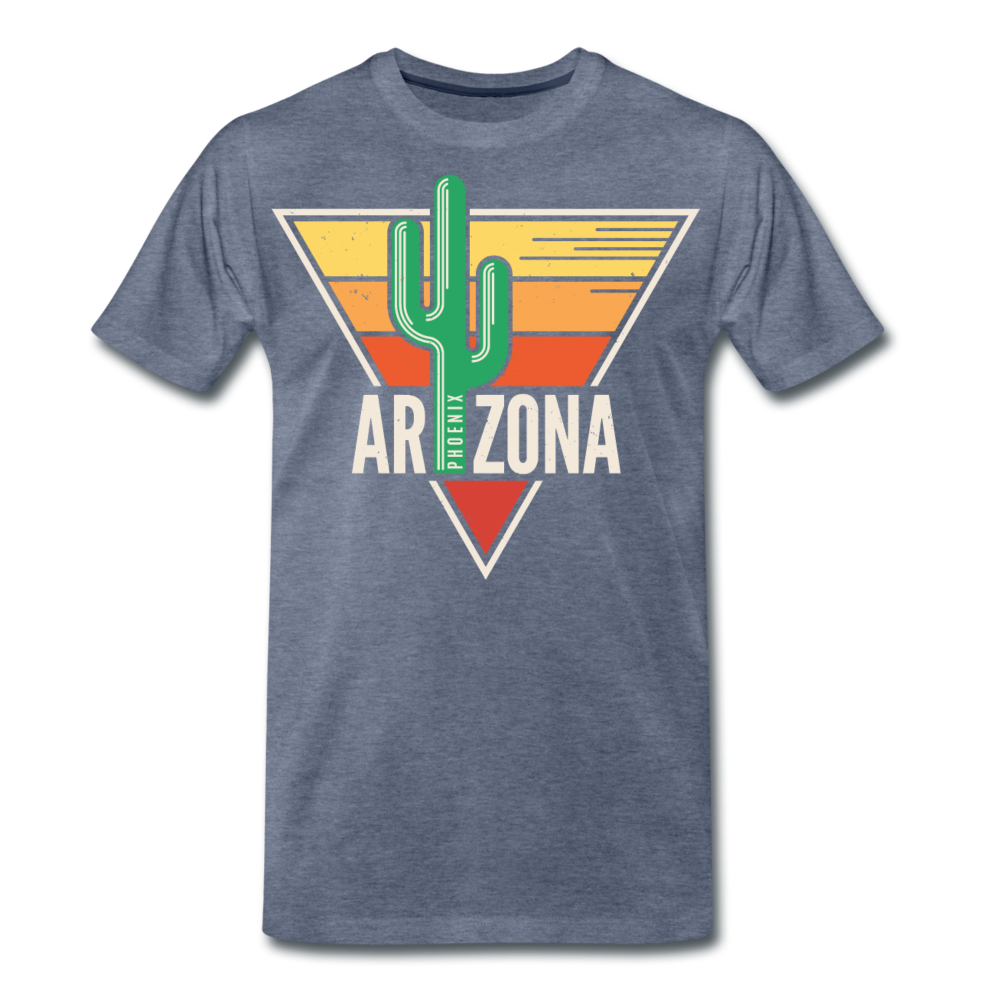 Phoenix, Arizona - Men's Premium T-Shirt - heather blue