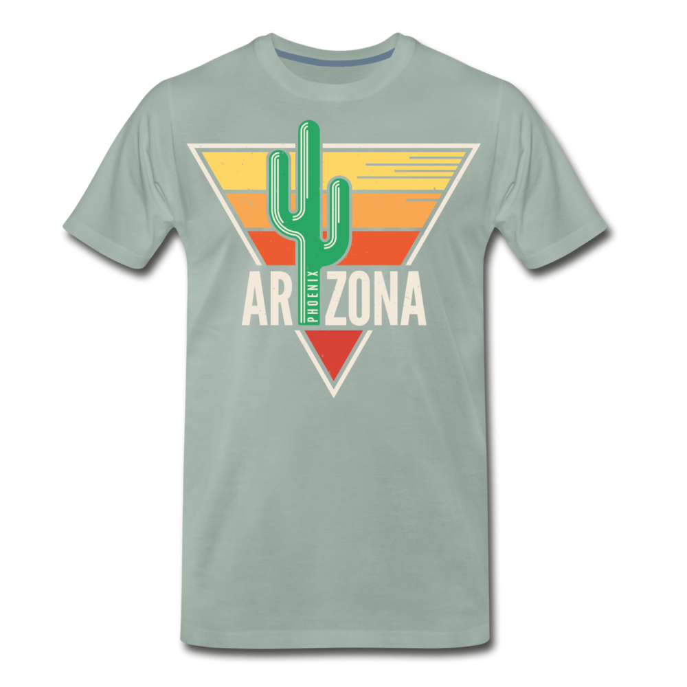 Phoenix, Arizona - Men's Premium T-Shirt - steel green