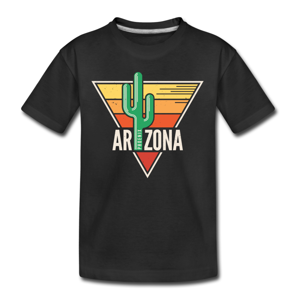 Phoenix, Arizona - Kids' Premium T-Shirt - black