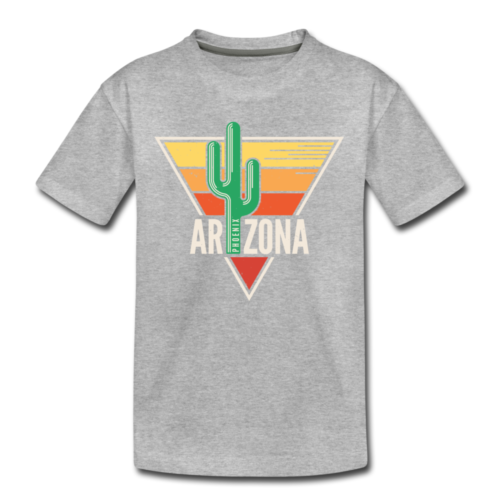 Phoenix, Arizona - Kids' Premium T-Shirt - heather gray